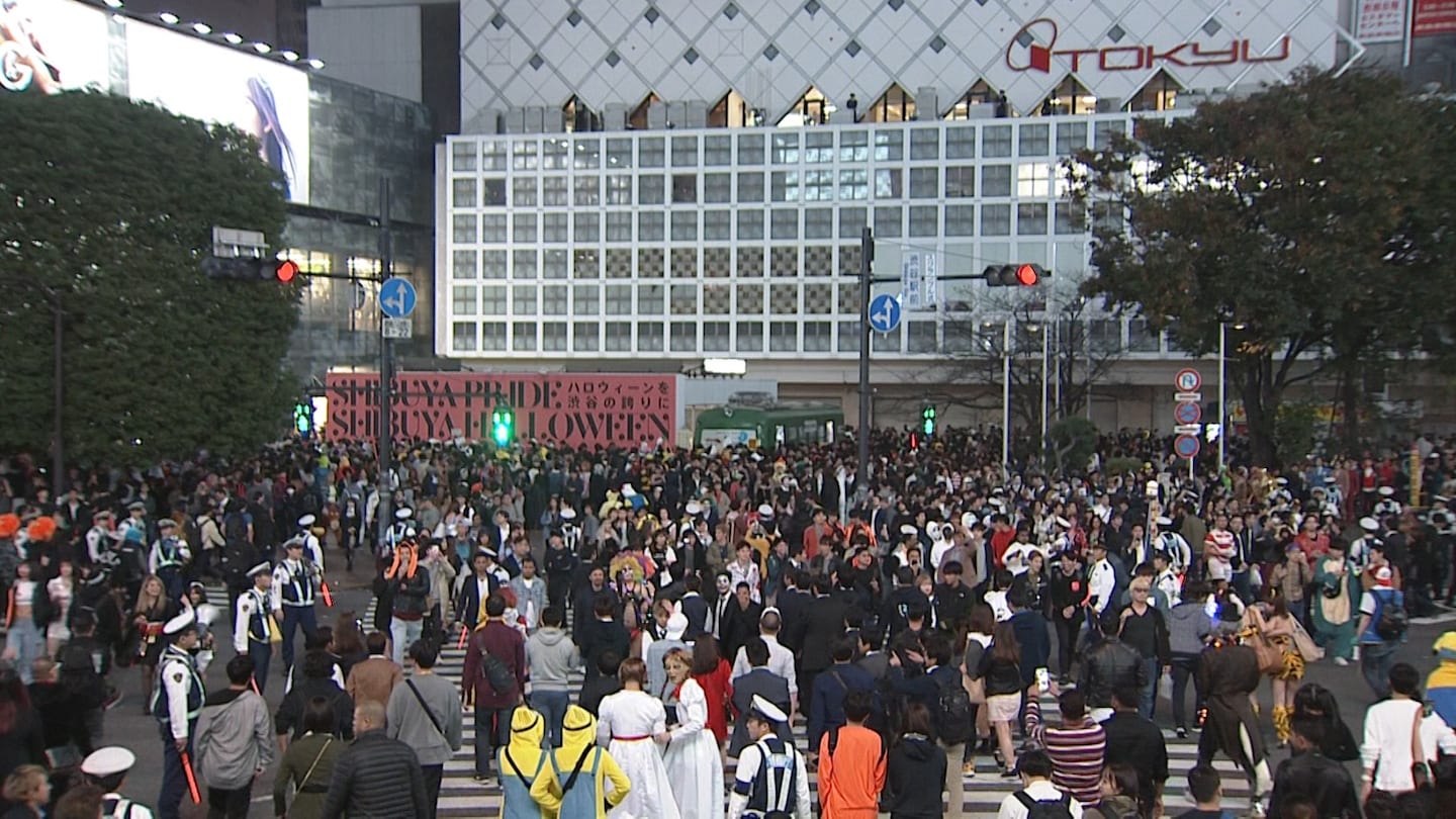 No Halloween Gathering in Shibuya in 2020