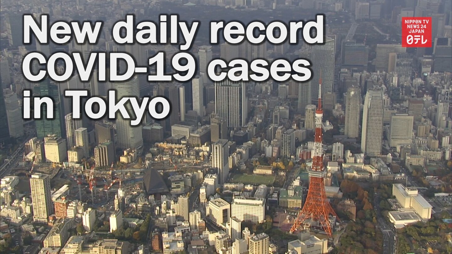 Tokyo Daily COVID Cases Reach Record High