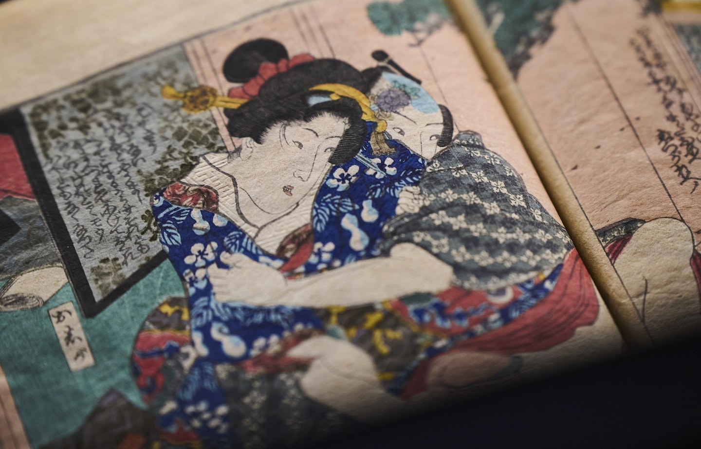 Erotic Ukiyo-e Exhibition in Tokyo’s Nightlife District