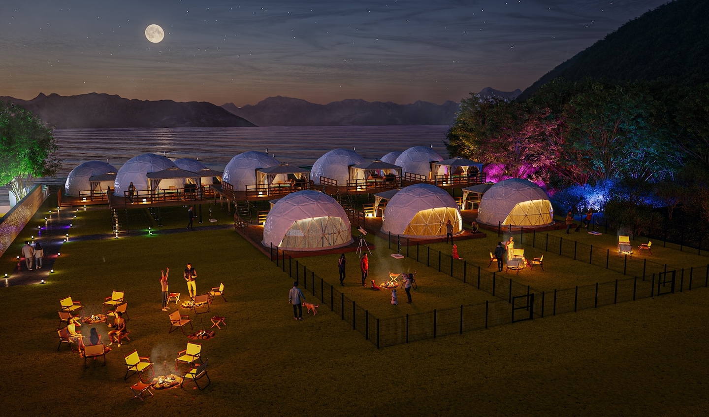 徳島・鳴門の海辺に新リゾート誕生。「GLAMPREMIER Naruto」と「Hotel O. Naruto」が今夏オープン