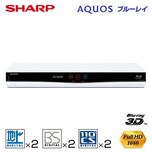 SHARP AQUOS ブルーレイディスクレコーダー BD-W560SW