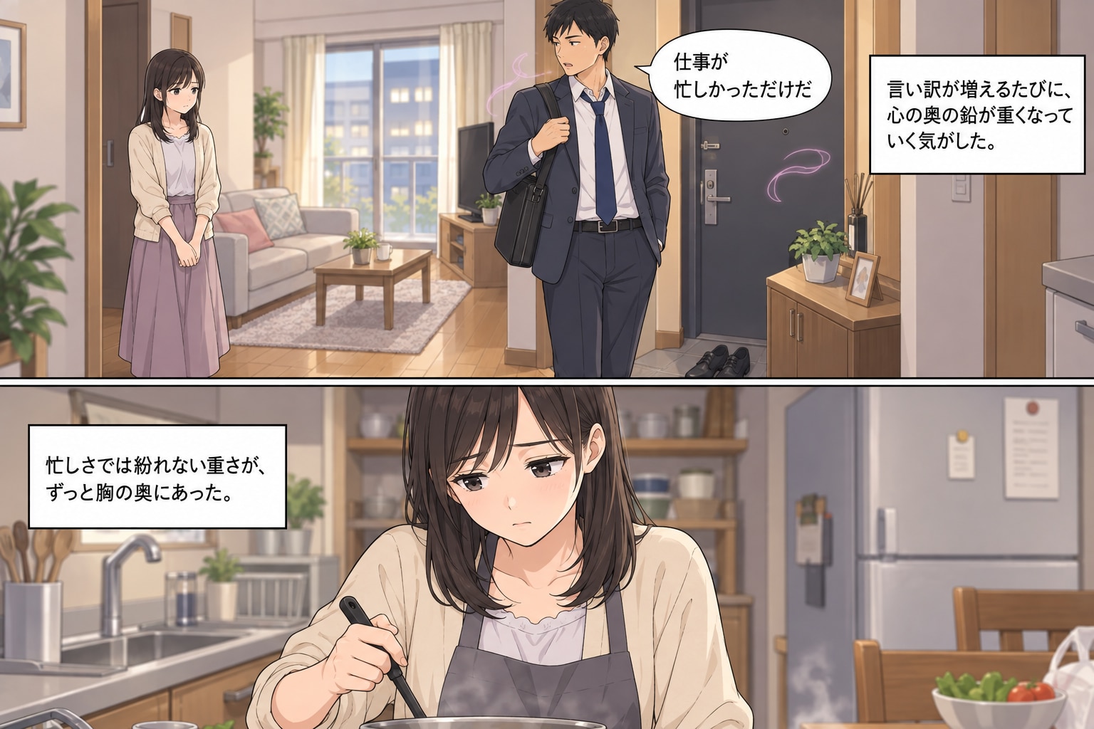 【マンガ】「僕のことが嫌いになったの？」39歳パート主婦が不倫相手に「粘着系」の恐怖を感じた瞬間【前編】