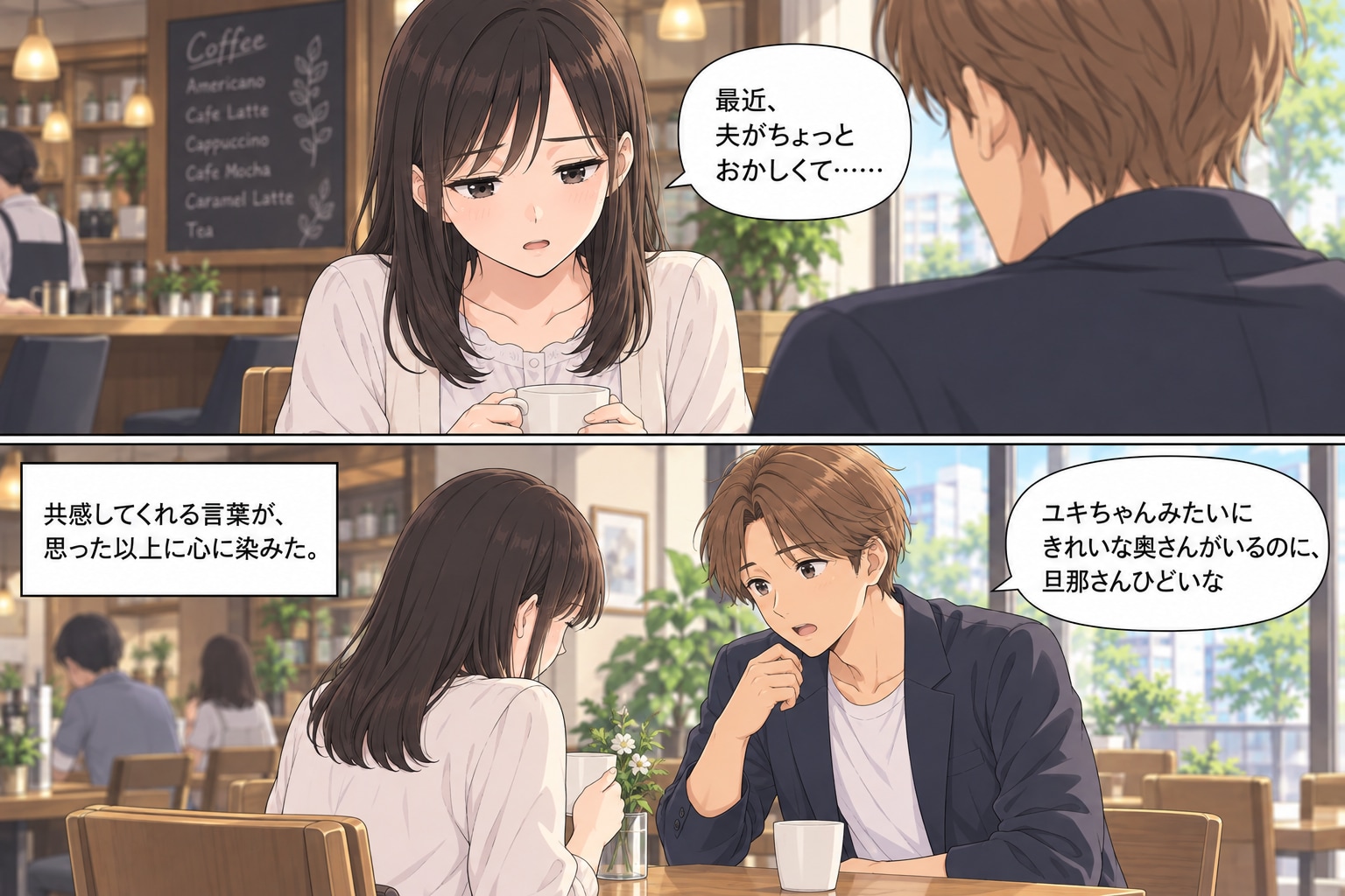 【マンガ】「僕のことが嫌いになったの？」39歳パート主婦が不倫相手に「粘着系」の恐怖を感じた瞬間【前編】