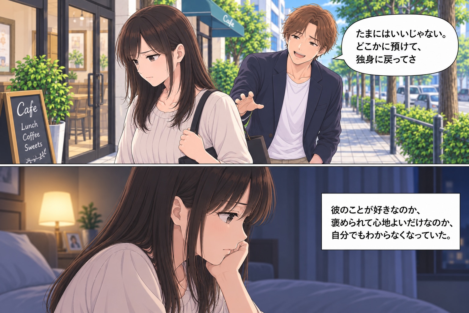 【マンガ】「僕のことが嫌いになったの？」39歳パート主婦が不倫相手に「粘着系」の恐怖を感じた瞬間【前編】