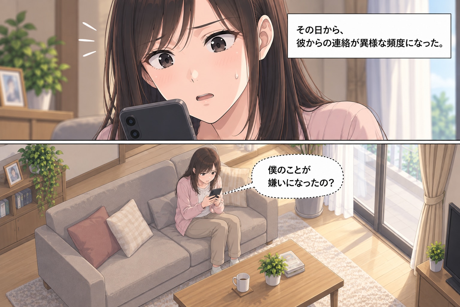【マンガ】「僕のことが嫌いになったの？」39歳パート主婦が不倫相手に「粘着系」の恐怖を感じた瞬間【後編】