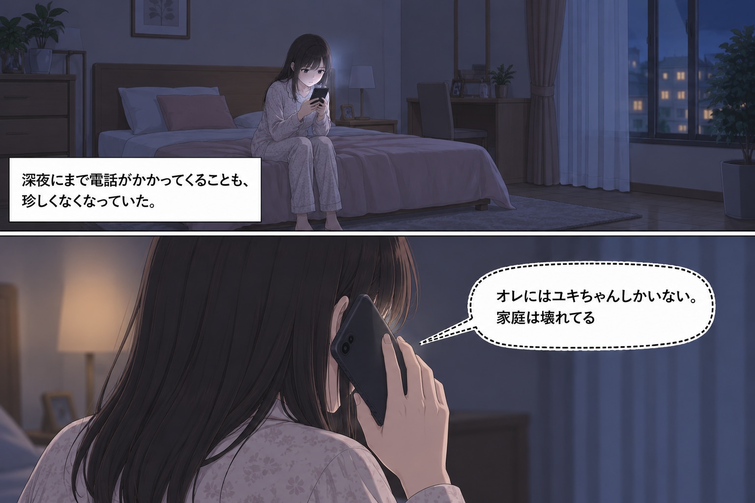 【マンガ】「僕のことが嫌いになったの？」39歳パート主婦が不倫相手に「粘着系」の恐怖を感じた瞬間【後編】
