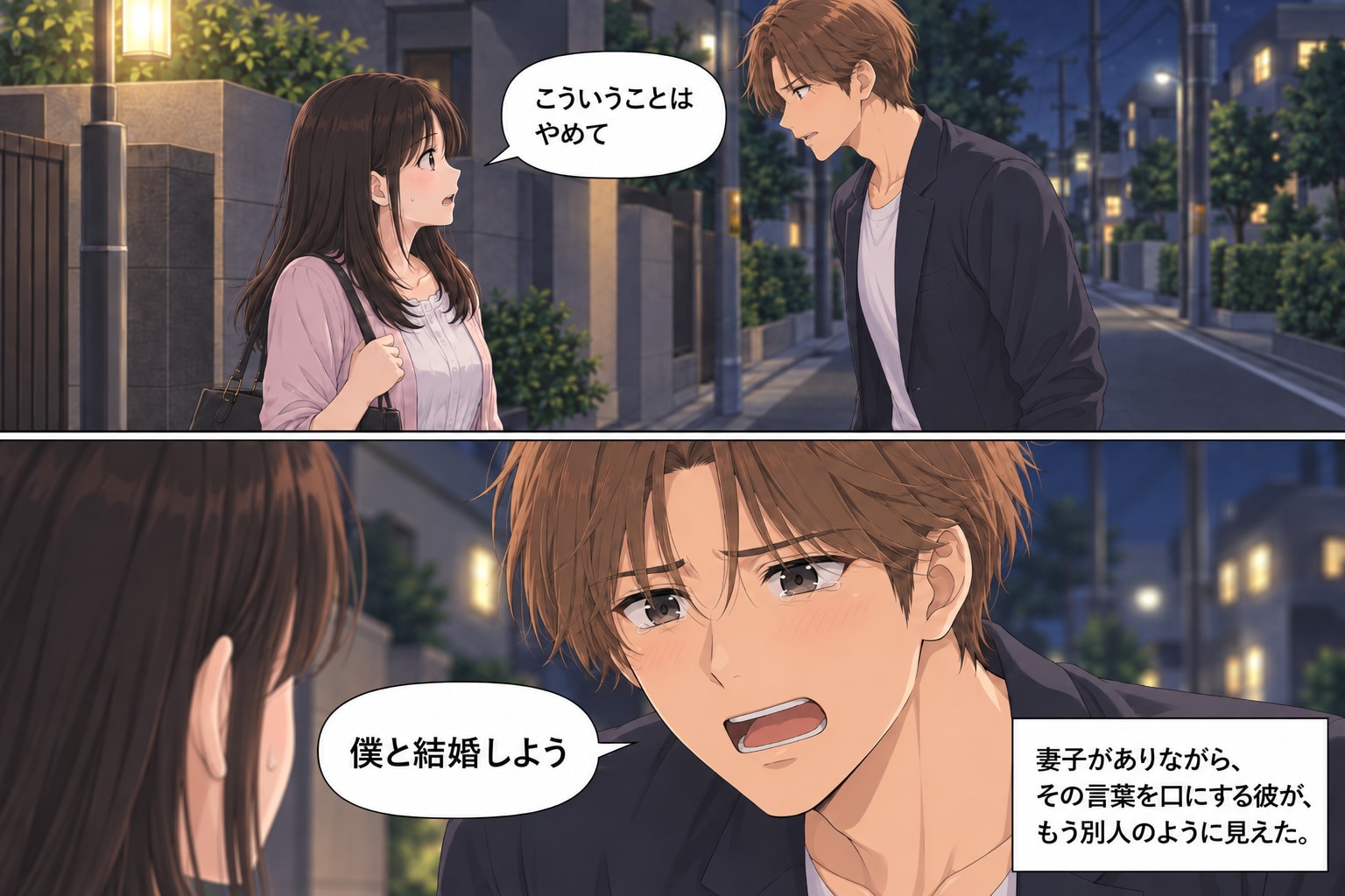 【マンガ】「僕のことが嫌いになったの？」39歳パート主婦が不倫相手に「粘着系」の恐怖を感じた瞬間【後編】