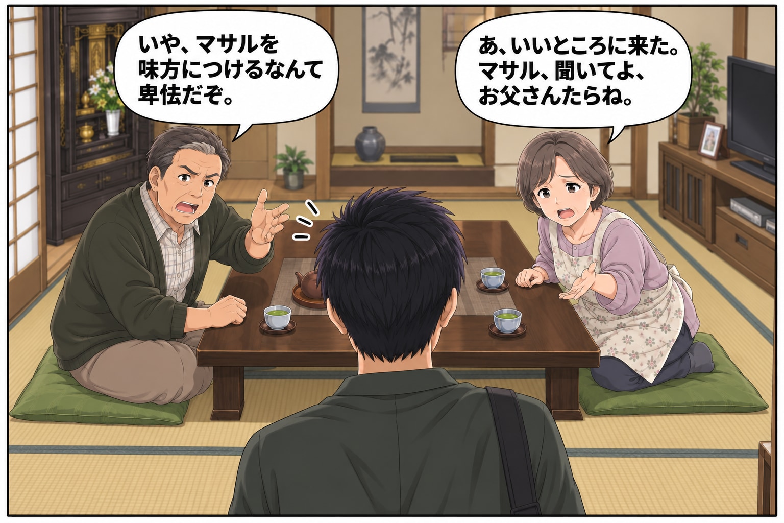 【マンガ】「理想の妻」の条件とは?穏やかで優しく反論しない女性と結婚した男性、円満の条件に気づく【後編】