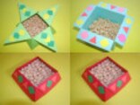 節分の豆入れを製作！色画用紙や折り紙で豆まき箱を手作り