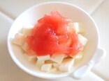 トマトのトロトロと豆腐トマトソースの離乳食レシピ（初期～中期）