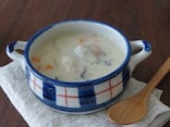 豆乳で作る！ 牡蠣のクラムチャウダーレシピ