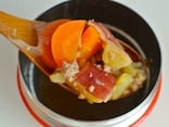 スープジャーで豚汁弁当のレシピ！レンジで簡単5分の時短調理
