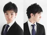 ビジネスでもいけるソフトツーブロック……メンズヘアスタイル