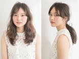 ストレートアイロンを使って「波ウェーブ」を作る方法