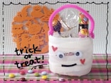 ハロウィンミイラ男のお菓子入れ……ペットボトルで作る！
