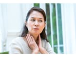 Q. 首にしこりがあるのに気づきました。がんでしょうか？