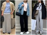 GWの旅行や休日のおでかけに！【ユニクロ】スウェットパンツでつくる「大人のリラックスコーデ4選」
