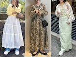 プチプラなのにはきやすい！【無印良品】優秀シューズでつくる「大人かわいいフェミニンコーデ」3選