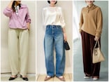 【ユニクロ新作パンツ】大人の脚を“きれい見せ”してくれる！ 旬の「カジュアルパンツコーデ」3選