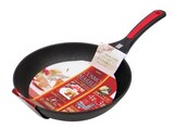  パール金属 コスモマーブル 内面4層+外面3層マーブル加工 IH対応 フライパン26cm レッド H-8342