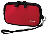  NAKABAYASHI Digio2 デジタルカメラケース 伸縮素材 Lサイズ レッド Z0306