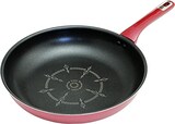  谷口金属 こびりつきにくい フライパン 30cm ガス火専用 軽量 金属ヘラ対応 PFOS PFOA フリー ルデュール2 レッド