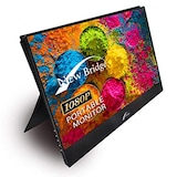  NEWBRIDGE モバイルモニター 15.6インチ モバイルディスプレイ 1080P 日本設計 MHL対応 Type-C/HDMI-mini ゲームモニター IPSパネル (PS4 / XBOX/Switch/PC/タブレット対応) 内蔵スピーカー搭載 薄型 軽量 NB-156BK