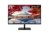  JAPANNEXT 28インチ モニター 4K UHD 3840x2160解像度 IPS ディスプレイ (HDMI/DisplayPort/スピーカー内蔵/ブルーライトカット) JN-IPS2801UHDR