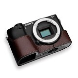  GARIZ SONY α6300用 本革カメラケース XS-CHA6300BR ブラウン