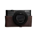  TP Original SONY RX100VII (DSC-RX100M7) 用 ボディーハーフケース ダークブラウン TB06RX100M7-CO