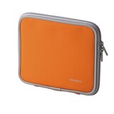  ELECOM 低反発発泡ポリウレタンアクセサリケース（参考収容寸法175*30*145mm） オレンジ ZSB-AC001DR