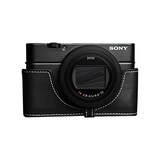  TP Original SONY RX100VII （DSC-RX100M7） 用 ボディーハーフケース ブラック