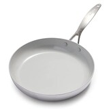  グリーンパン フライパン 30cm IH 対応 ヴェニスプロ セラミックコーティング 内外面こびり付きにくくてお手入れ簡単 有害物質不使用 安心安全 ライトグレー