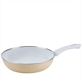  RIESS フライパン カプチーノ 1kg エナメルパン28cm 0057-038