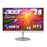  Acer モニター OmegaLine CB282Ksmiiprfx 28インチ 27インチより広い IPS 非光沢 4K 4ms (GTG) 60Hz HDR10 PIP/PBP機能 VESAマウント対応 スピーカー内蔵 高さ調整 スイベル チルト ピボット スピーカー搭載 フリッカーレス ブルーライト軽減