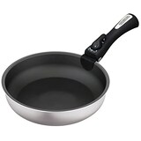  アイリスオーヤマ フライパン 26cm DG-S26F シルバー ダイヤモンドグレイス + マルチハンドル 専用取っ手 ブラック CQP-H3