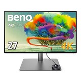  ベンキュージャパン BenQ Creative Pro PD2725U Thunderbolt3対応モニター (27型/4K/DisplayHDR 400/IPS/ノングレア/広色域/Thunderbolt 3/65W給電/CAD/KVM機能/MST接続/スピーカー付/高さ調整/回転)