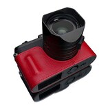  GARIZ Leica Q(Typ116)/Q-P用 本革カメラケース BL-LCQR レッド