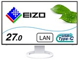  EIZO オフィス移転改装向けデイジーチェーン対応モニター | FlexScan EV2795-WT | 27.0型WQHD・USB Type-C・ホワイト