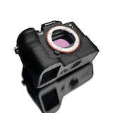  GARIZ SONY α7 IV 用 本革カメラケース XS-CHA7M4BK ブラック