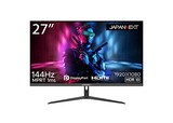  JAPANNEXT 27インチ ゲーミングモニター 144Hz 1ms フルHD 1920x1080解像度 IPS パネル ディスプレイ (HDMI/DisplayPort/ブルーライトカット / 視野角178°) JN-IPS27FHDR144