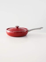 マイヤー(Meyer) サークルパン 26cm 蓋付 アルミニウム合金 IH対応 軽量 レッド 「サークルパン 26cm」 【国内正規品】 LPT-P26FRD