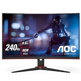  AOC ゲーミング モニター ディスプレイ C27G2ZE/11 (27インチ/ワイド/曲面/ 240Hz/0.5ms/VA 1500R/FHD/DP/HDMI2.0 x 2/DP1.2 x1)