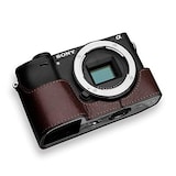 GARIZ SONY α6400/6300 兼用 本革カメラケース XS-CHA6400BR ブラウン
