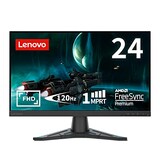  Lenovo ゲーミング モニター G24e-20 (23.8インチ VA WLED液晶 FHD 1ms MPRT 100Hz 120Hz 非光沢 傾き調整 VESA HDMI ケーブル付) ブラック 66D7GAR1JP