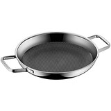  WMF (ヴェーエムエフ) 両手フライパン 28cm IH ガス火対応 焼き目 ステーキ グリル料理 PFOAなどの有害物質不使用 「プロフィレジスト 両手フライパン」 ステンレス W1756386411