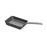 無印良品 角型フライパン 82219982 外寸 : 幅13×奥行34.5×高さ8.5cm (ハンドル含む) 、底 : 厚み1.6mm
