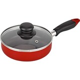  和平フレイズ ミニ フライパン 16cm レッド ガラス蓋付 お弁当 離乳食 少量調理に ガス火専用 かちこれ RB-1919