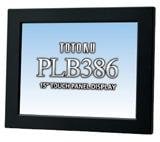  東京特殊電線 15型シャーシータイプ抵抗膜カラー液晶タッチディスプレイ(RS232C) PLB386R-B0X