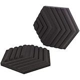  Elgato 吸音パネル Wave Panels Starter Set Black (ウェーブパネルズ スターターセット ブルー) セットアップ/取り外し簡単【日本正規代理店品】